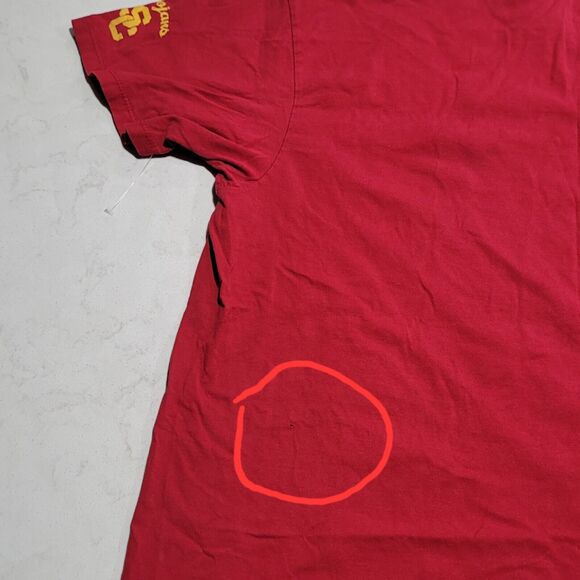 USC Trojans x Marvel Avengers Official NCAA T-Shirt 2XL RED Champions Fight On - Picture 9 of 10